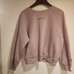 Savage X Fenty Womens Crewneck Sweatshirt Purple XL